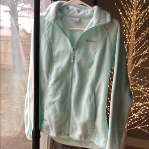 Columbia Light Blue Fleece Jacket